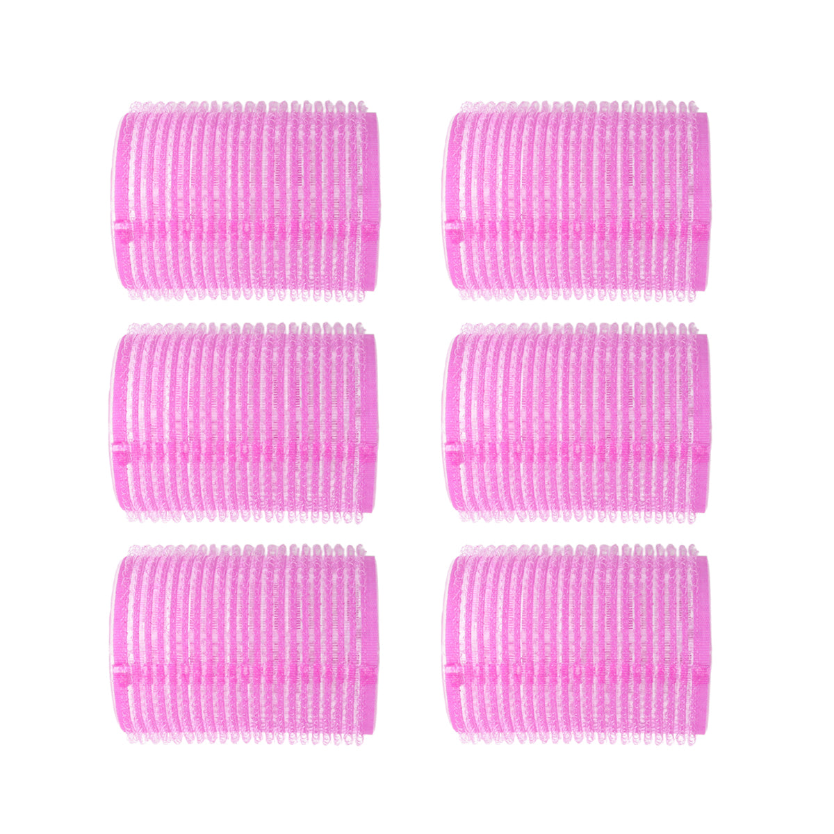 6 Adet Cırtlı Bigudi/ 4 CM