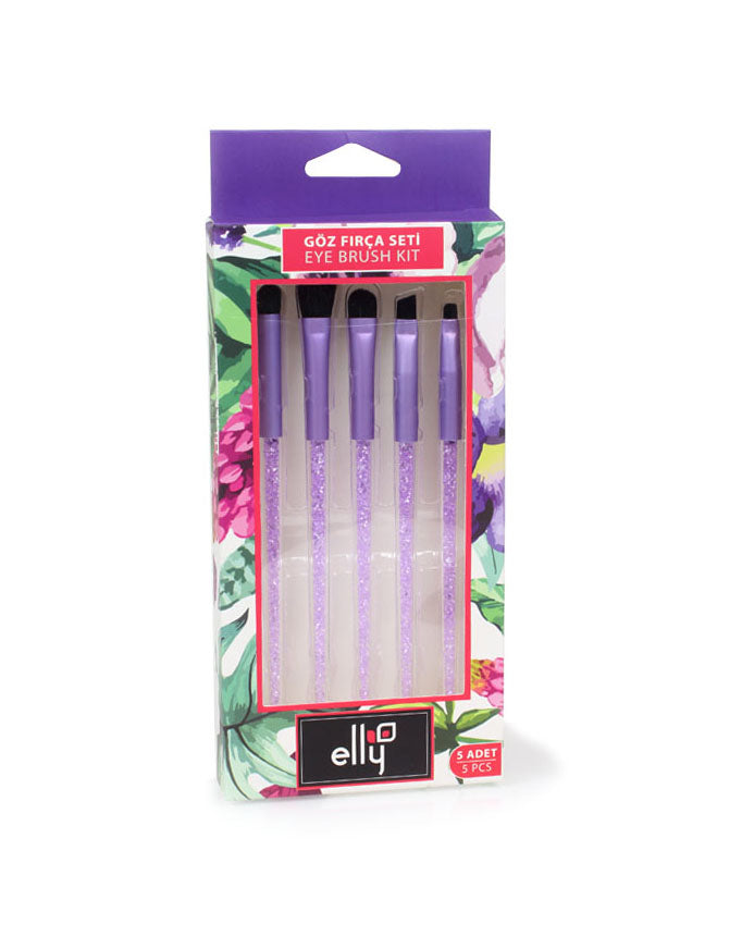 Elly Göz Makyaj Fırça Seti 5'li ELLYBRUSHSET06