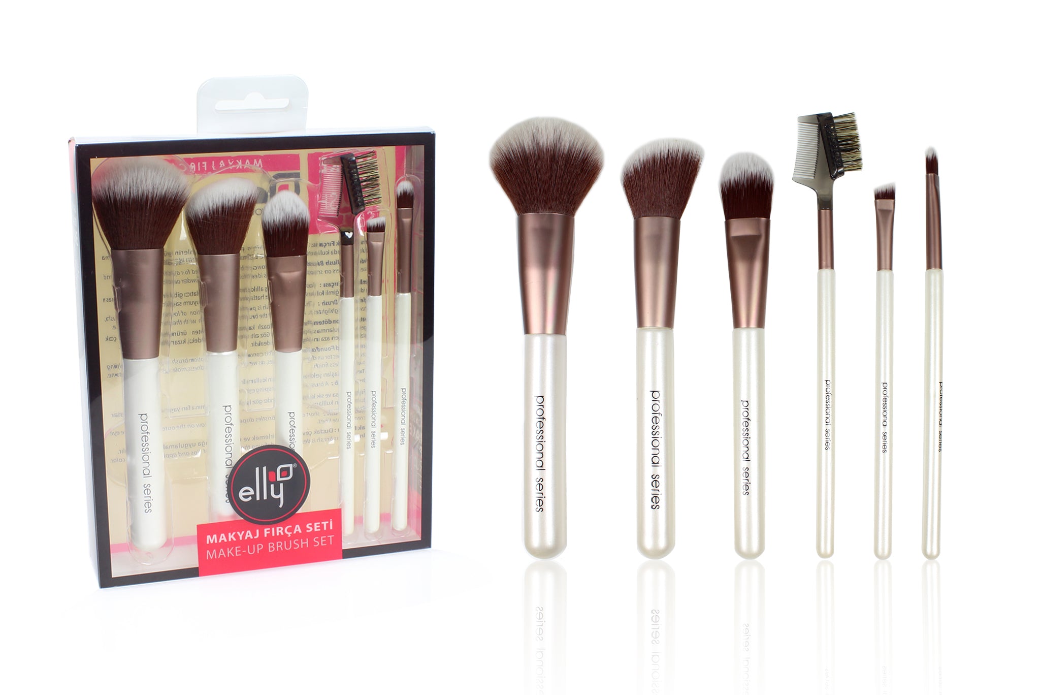 Elly Makyaj Fırça Seti 6'lı ELLYBRUSHSET7