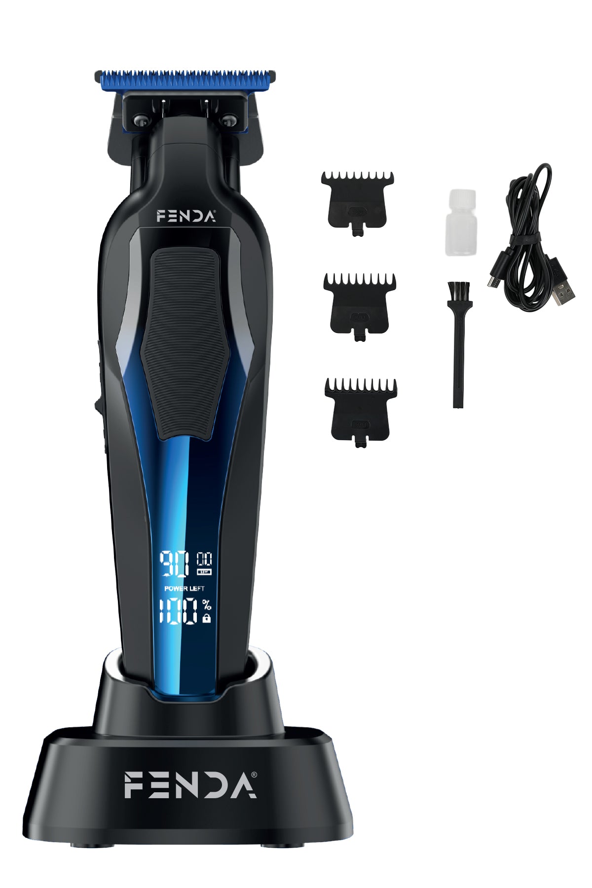 Fenda Profesyonel Saç ve Sakal Kesme Makinesi Mavi FNDSKLKS0009BL