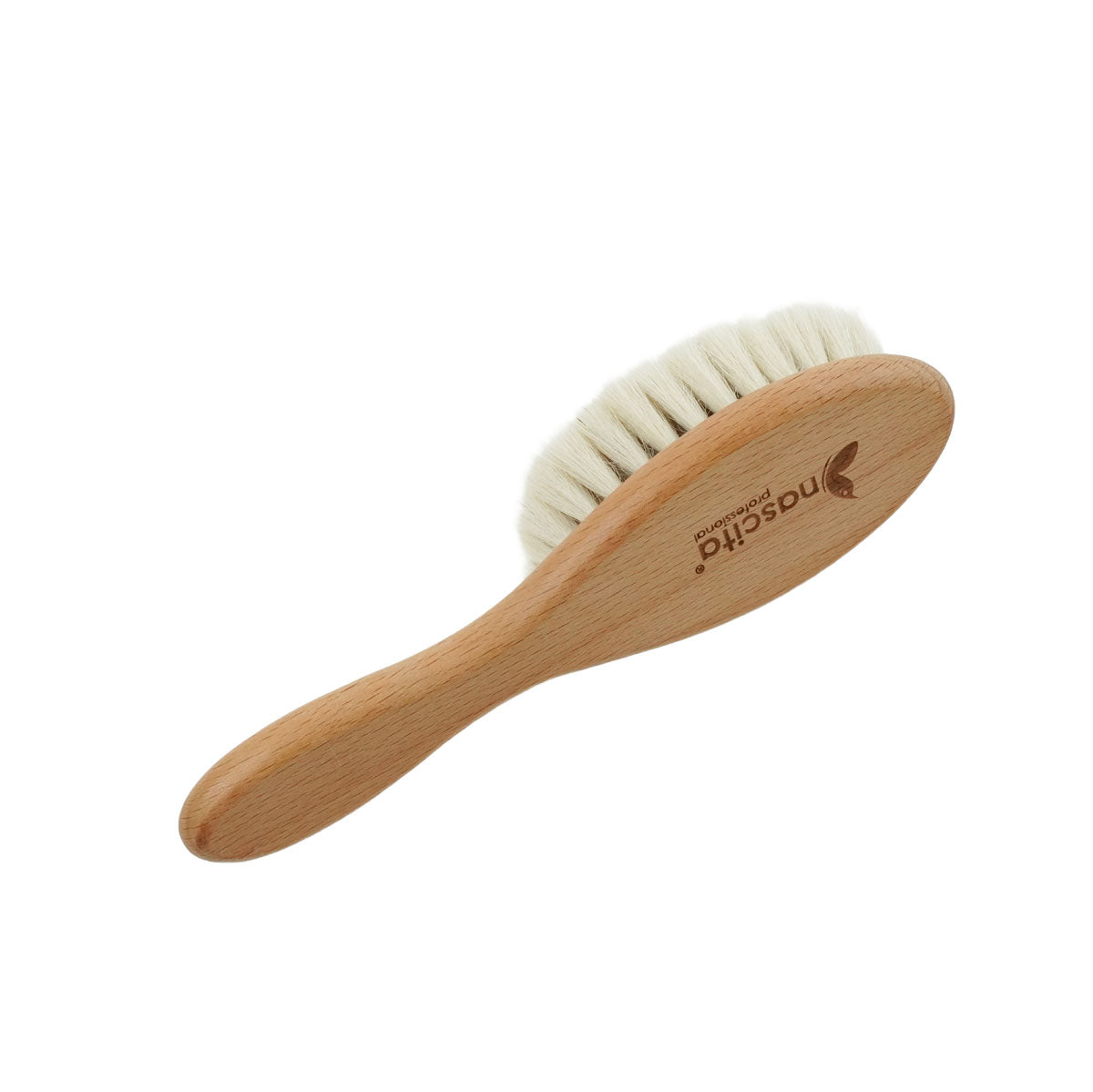 Nascita Doğal Keçi Kılı Ahşap Bebek Saç Fırçası (18,5*5 CM) NASBATHK0015T