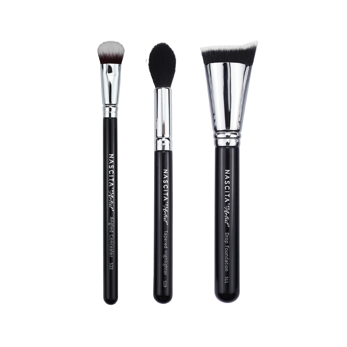 Nascita The Artist Premium Makyaj Fırça Seti 3'lü NASBRUSHSET174