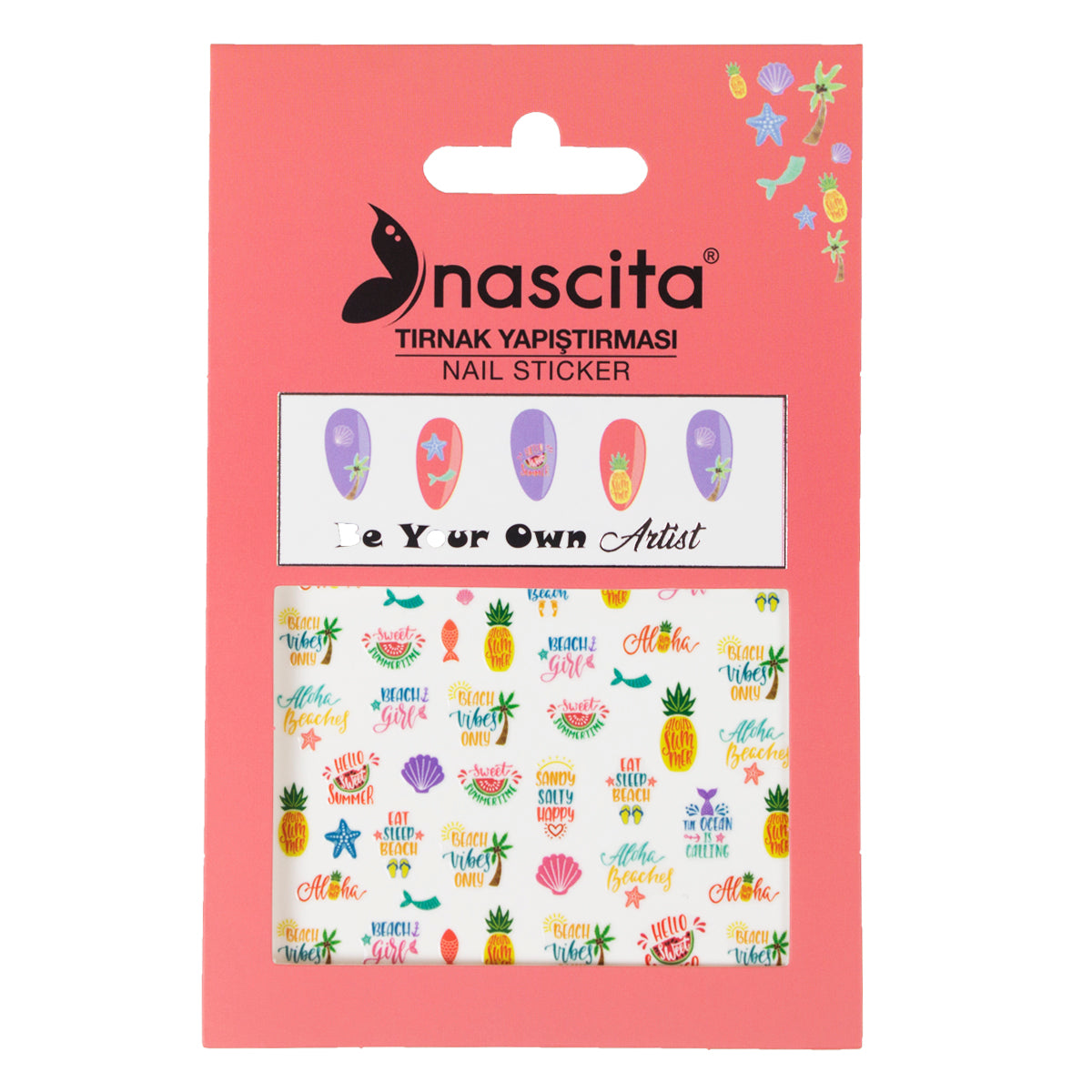 Nascita Tırnak Üstü Sticker NASSTICKER0006