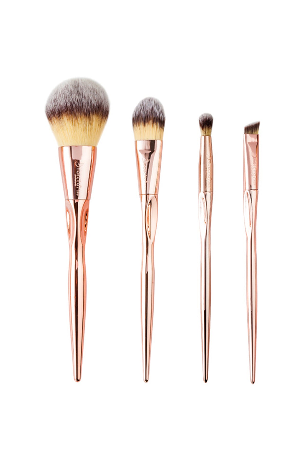 Nascita Bronzy Glow Profesyonel Makyaj Fırça Seti 4'lü NASBRUSHSET25