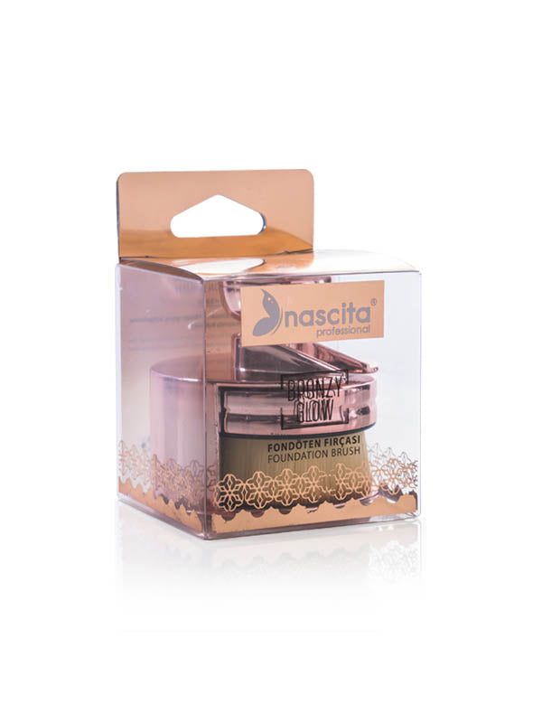 Nascita Bronzy Glow Yuvarlak Fondöten Makyaj Fırçası NASBRUSH0247