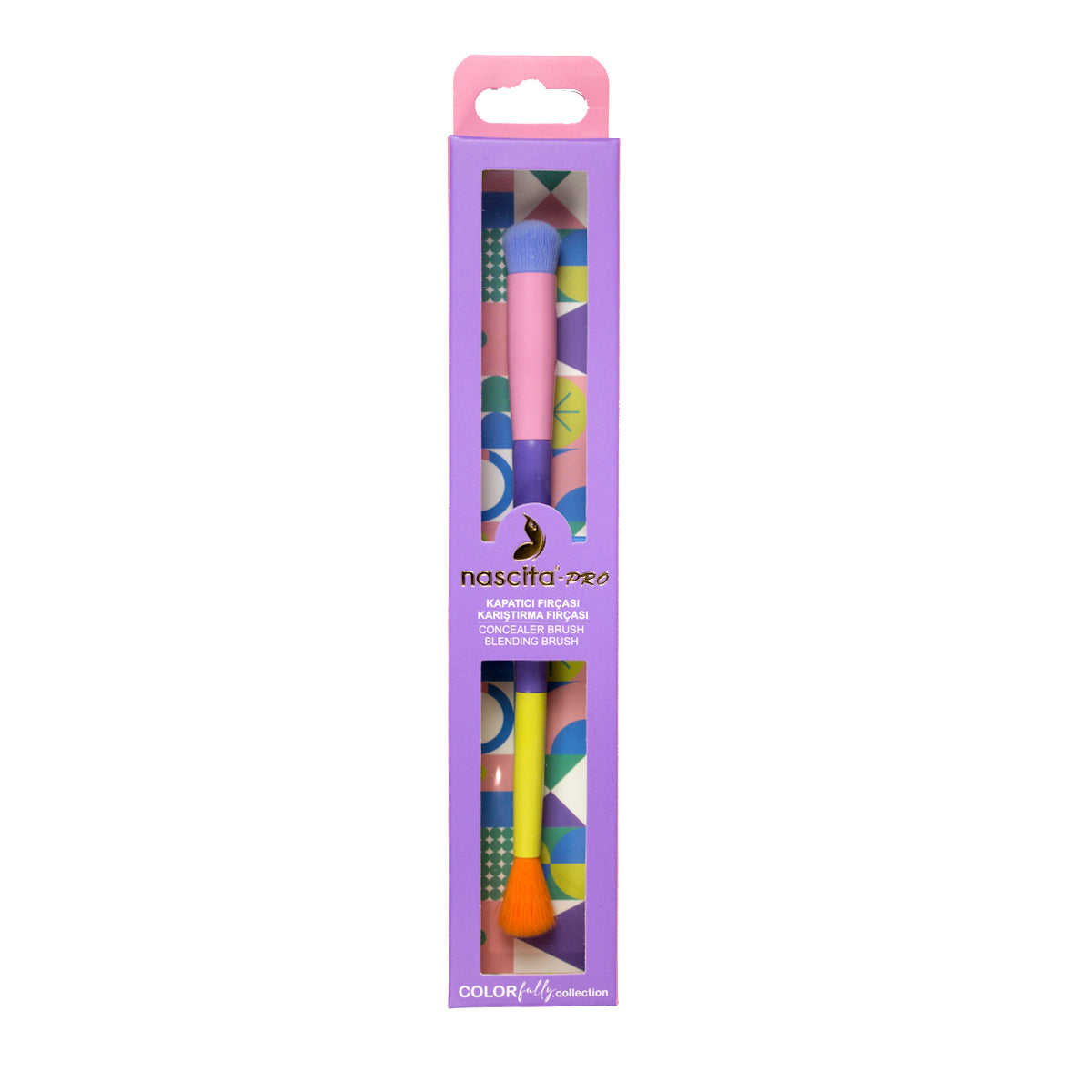 Nascita Colorfully Collection Kapatıcı Ve Karıştırma Fırçası NASBRUSH0481