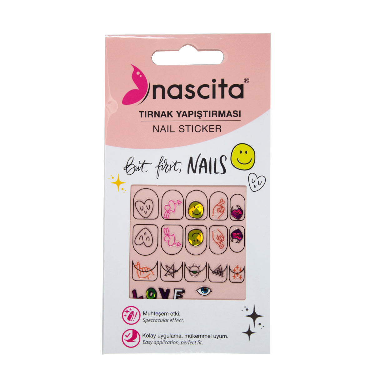 Nascita Tırnak Üstü Sticker NASSTICKER0028