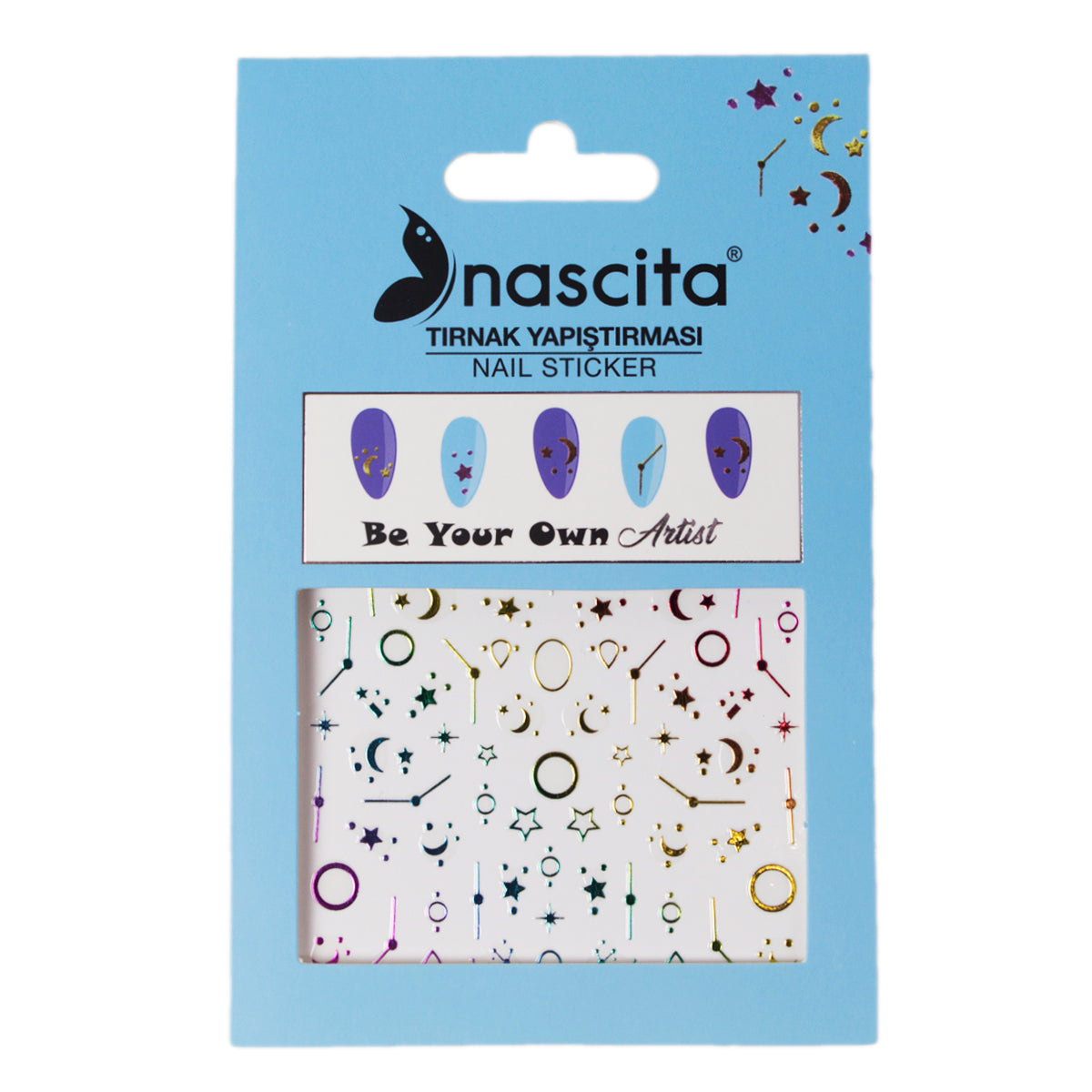 Nascita Tırnak Üstü Sticker NASSTICKER0004
