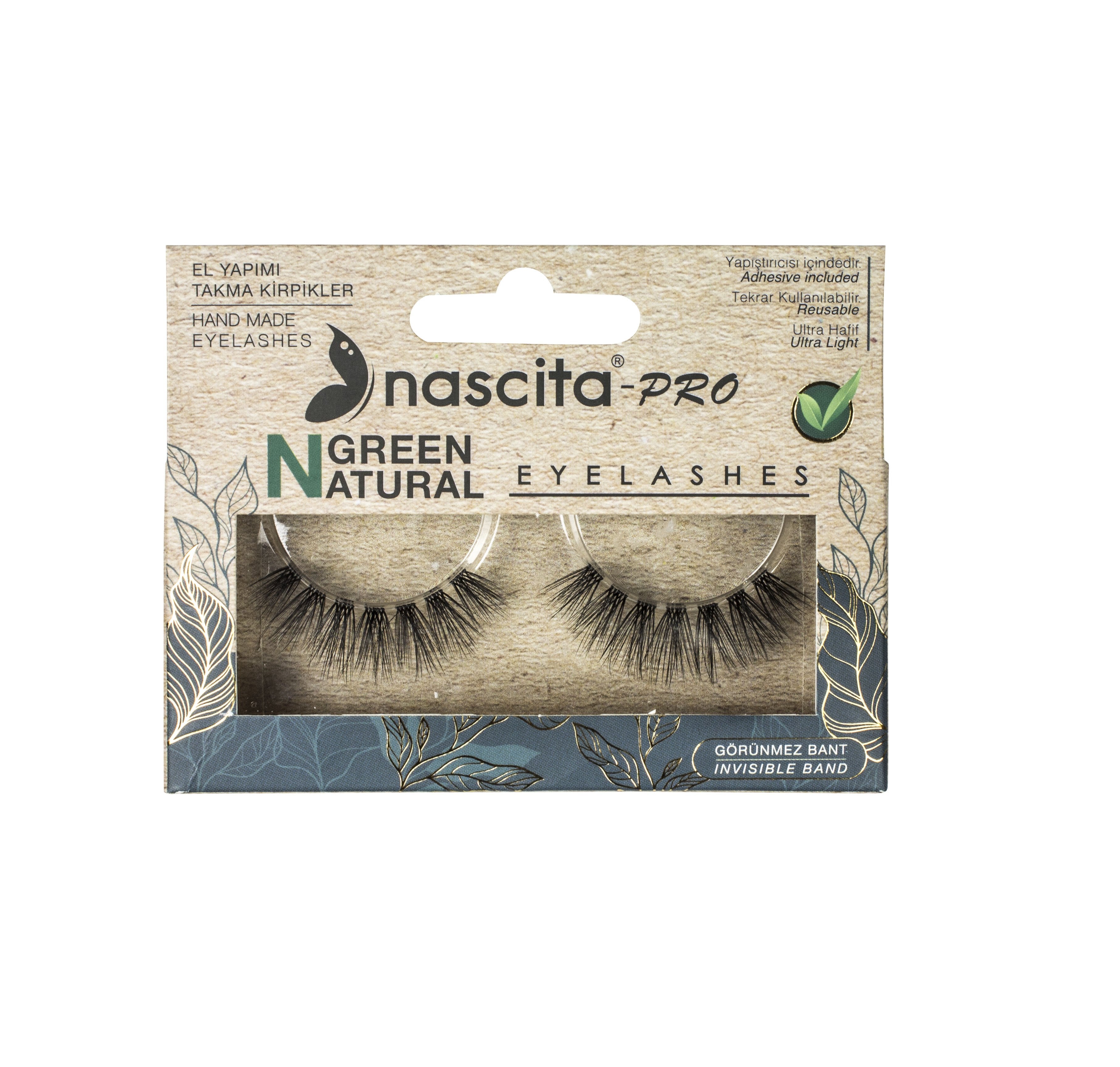 Nascita Green Natural Vegan 3D Takma Kirpik NASEYE000113