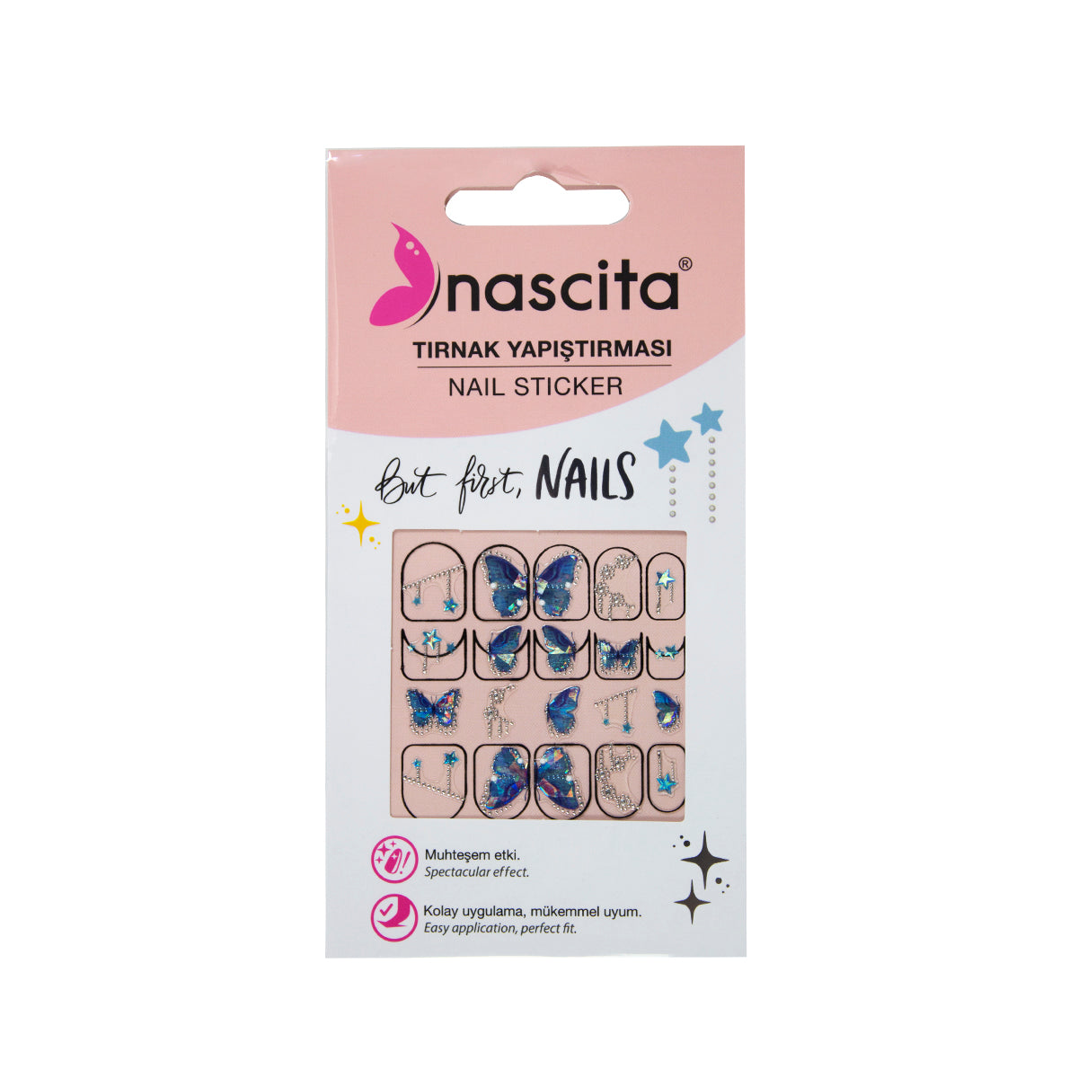 Nascita Tırnak Üstü Sticker NASSTICKER0032