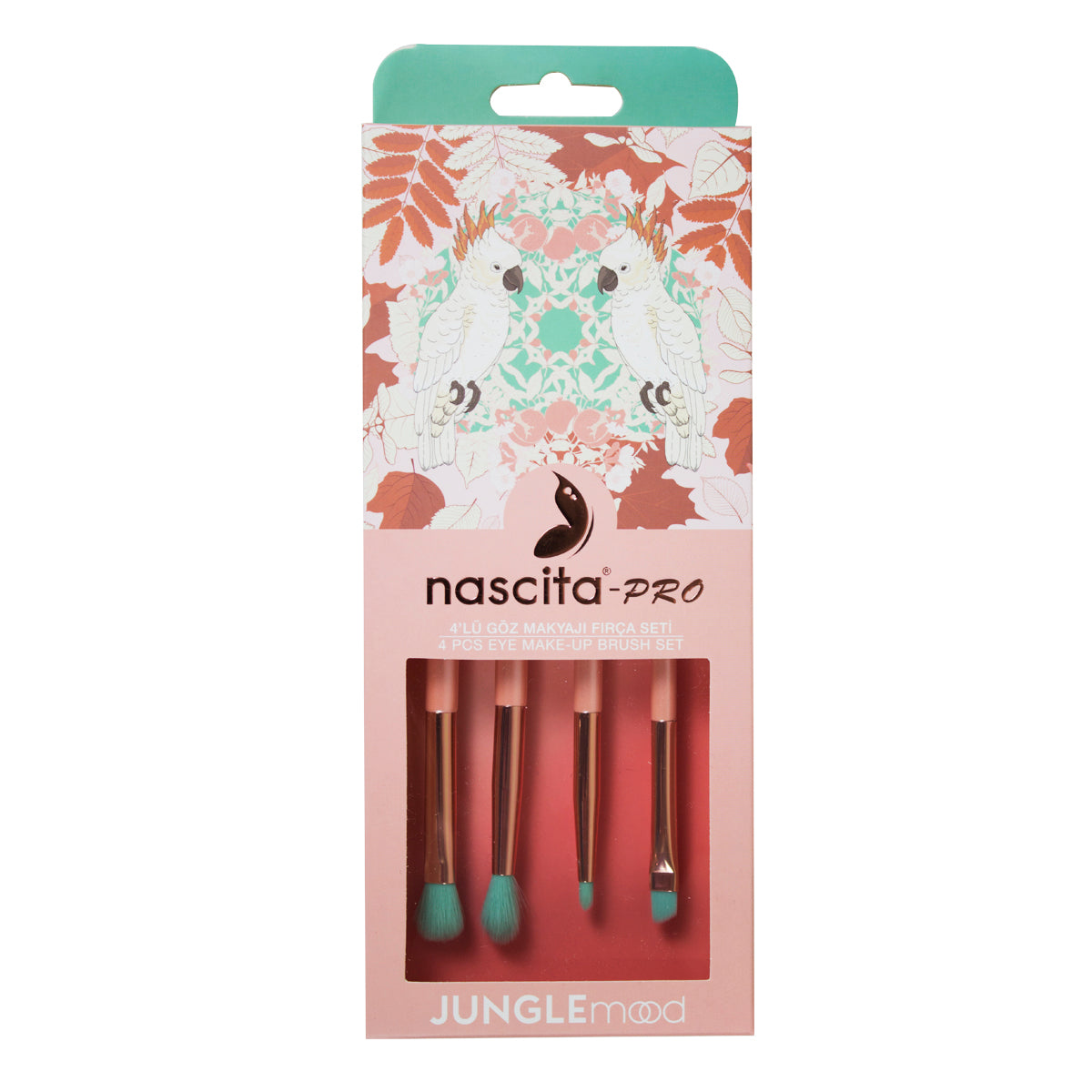 Nascita Jungle Mood Göz Makyaj Fırça Seti 4'lü NASBRUSHSET135