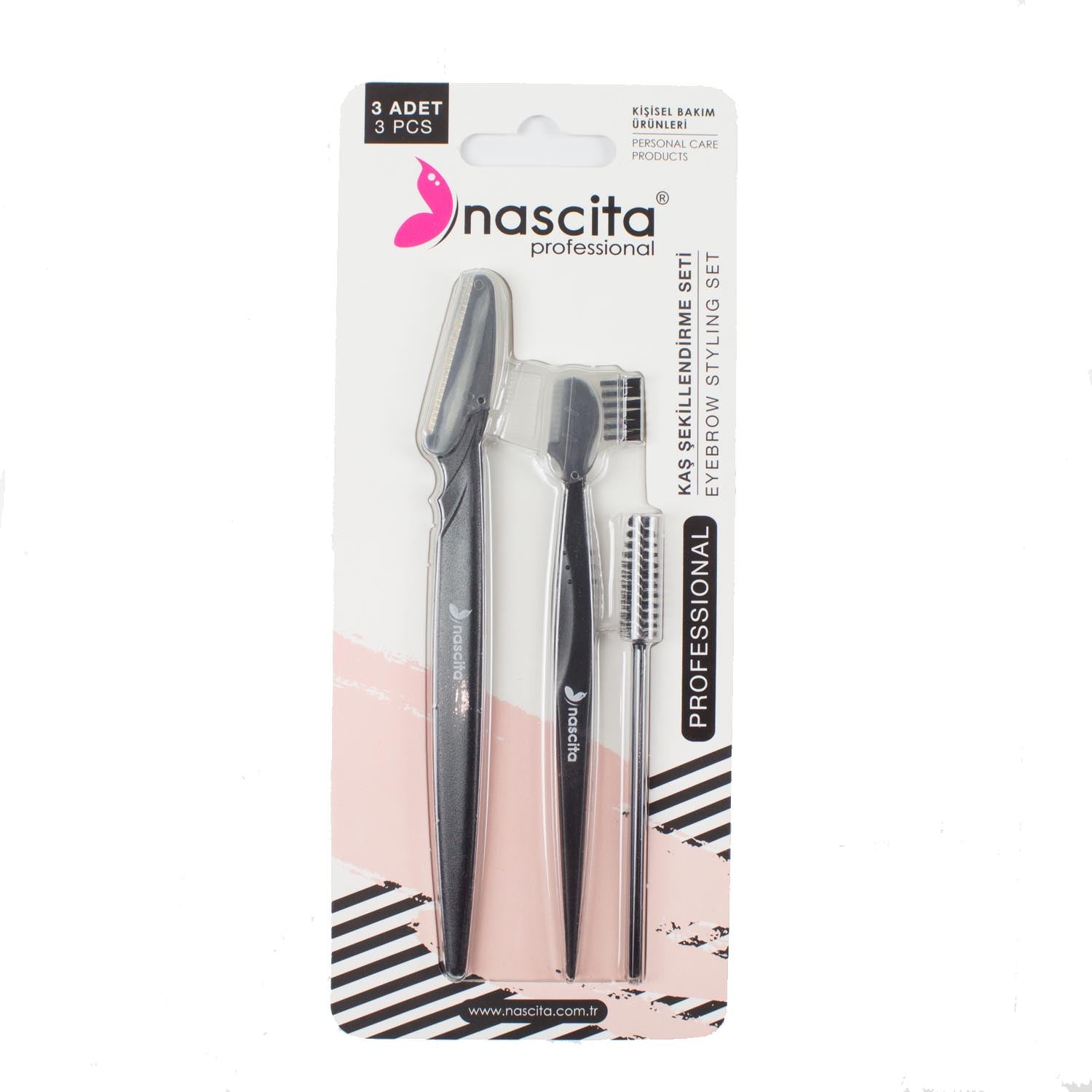 Nascita Kaş Şekillendirme Seti 3'lü NASFACESET02
