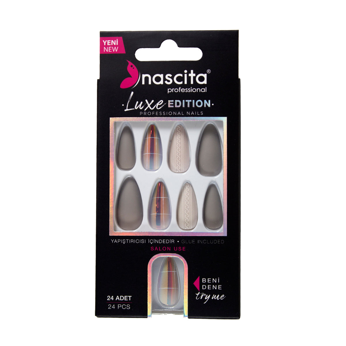 Nascita Luxe Takma Tırnak 24'Lü Set NASNAIL00229