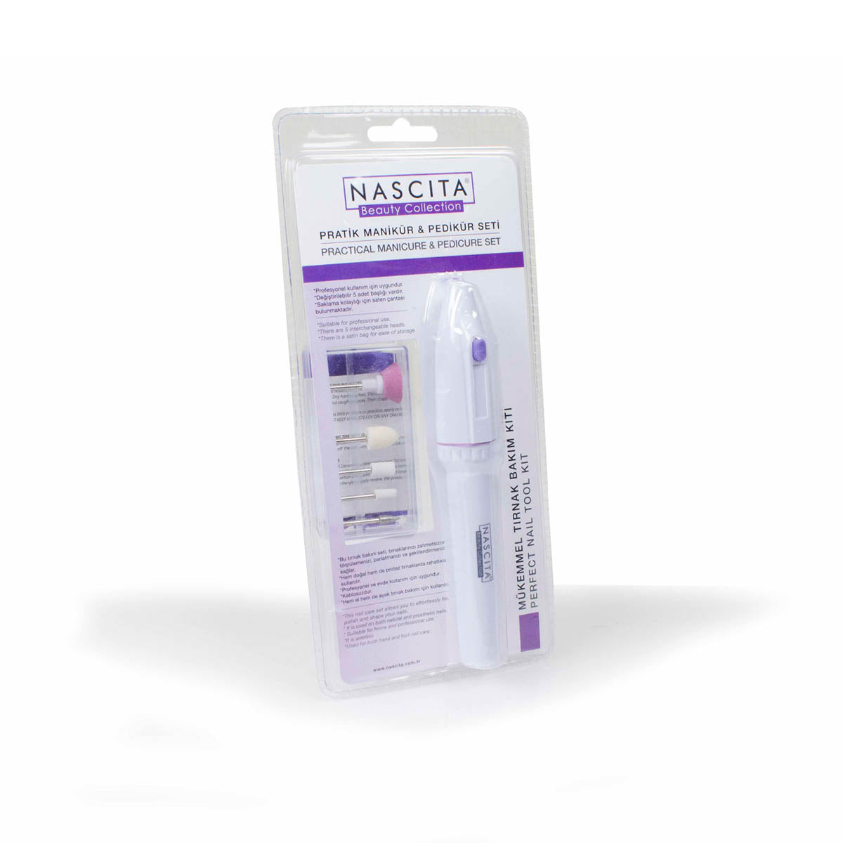 Nascita Pratik Manikür ve Pedikür Seti 5 Başlıklı NASBC00005
