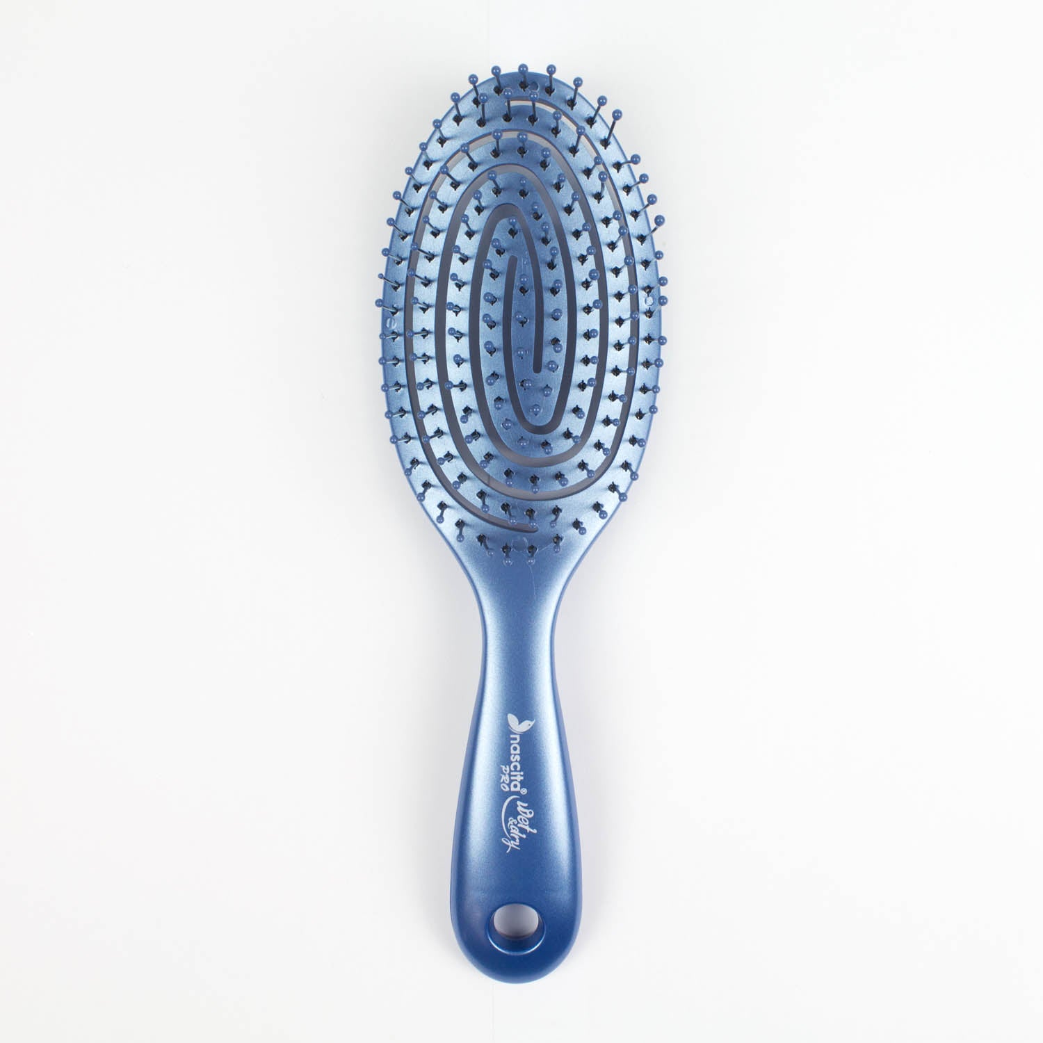 Nascita Pro Üç Boyutlu Oval Saç Açma ve Tarama Fırçası Mavi NASFPRO00004BLUE