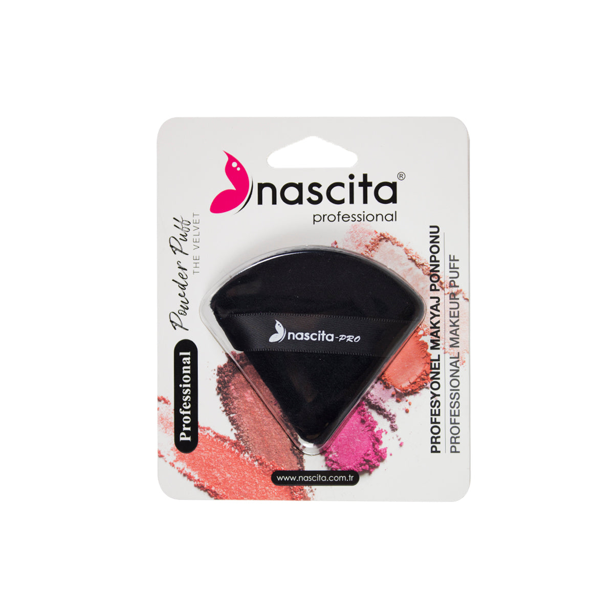 Nascita Profesyonel Makyaj Ponponu Siyah NASYUZFS0114