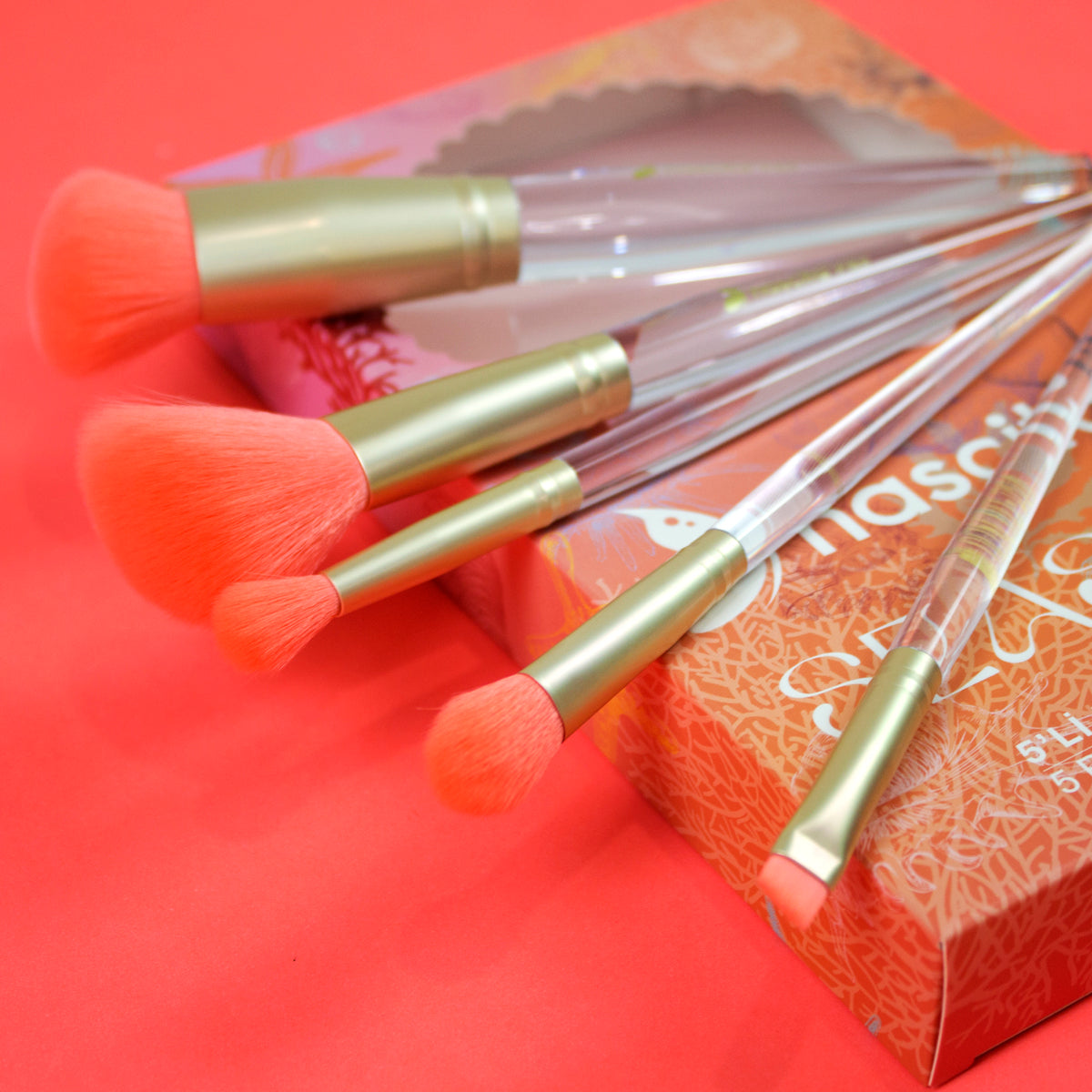 Nascita Seashell Makyaj Fırça Seti 5'Li NASBRUSHSET136