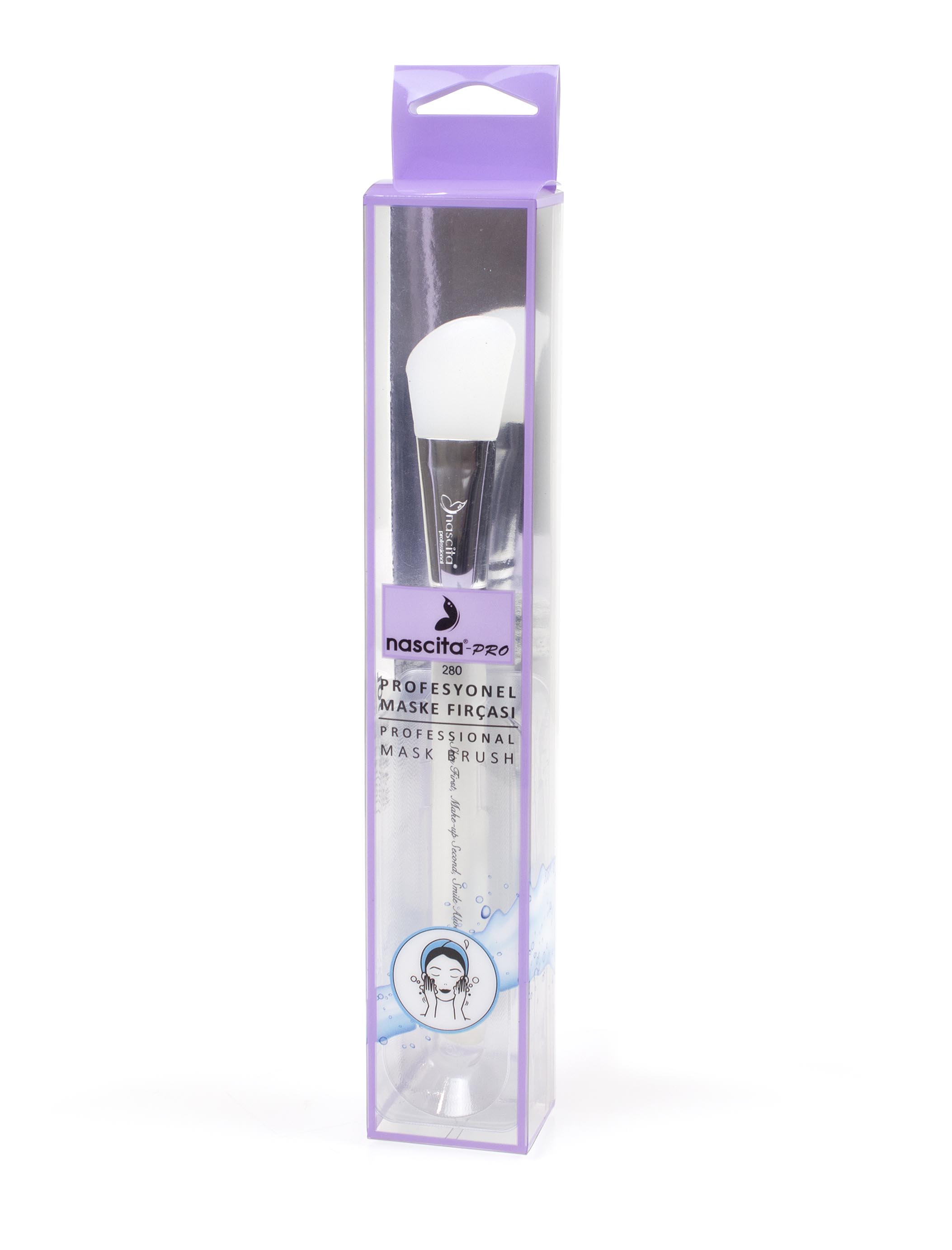 Nascita Pro Silikon Maske Uygulama Fırçası NASBRUSH0280