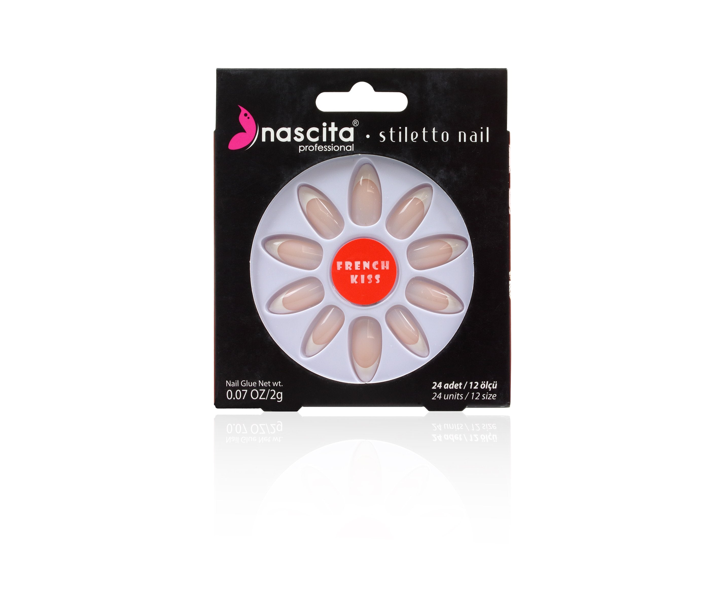 Nascita Stiletto Takma Tırnak 24'Lü Set NASNAILX0022