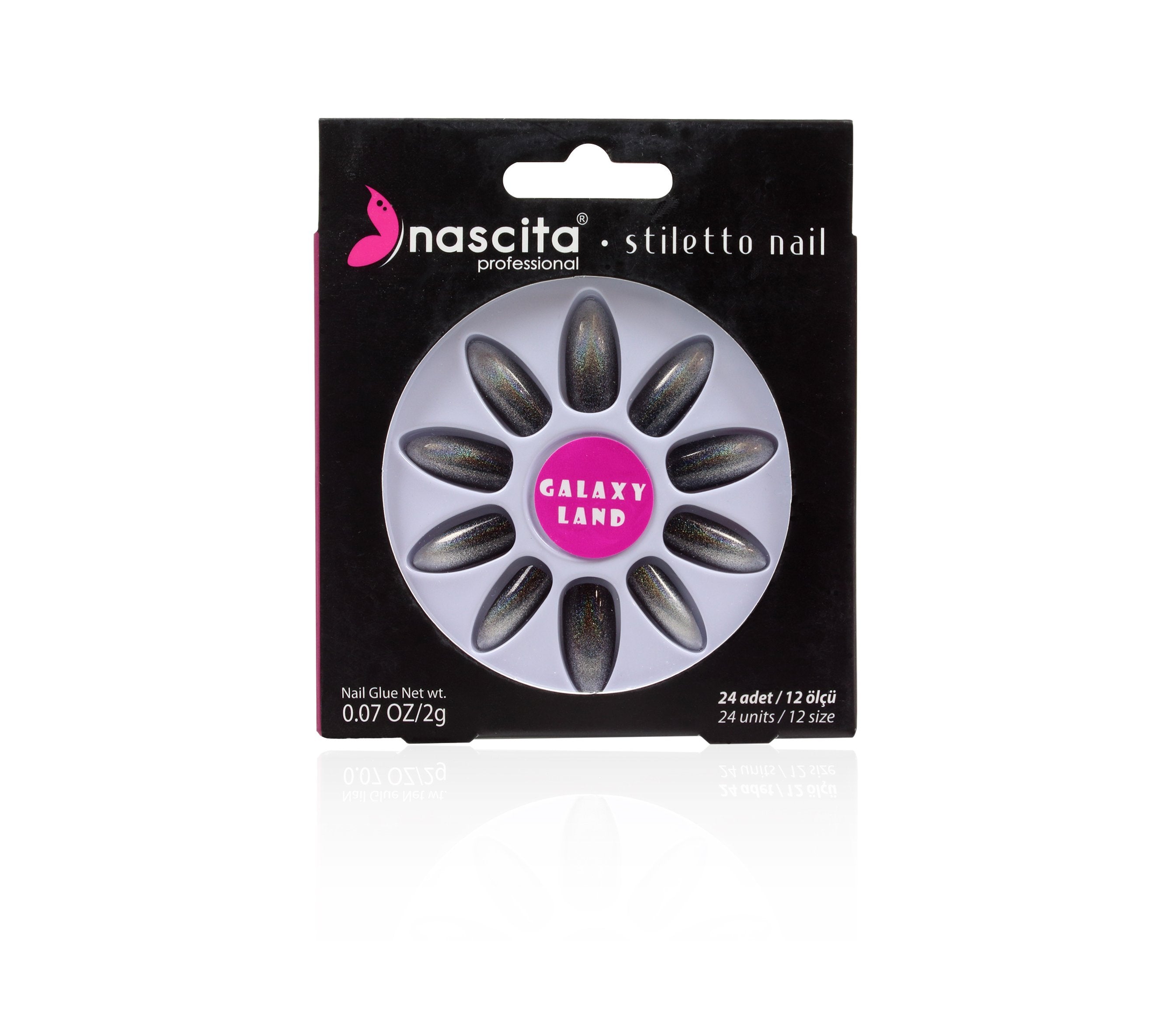 Nascita Stiletto Takma Tırnak 24'Lü Set NASNAILX0028
