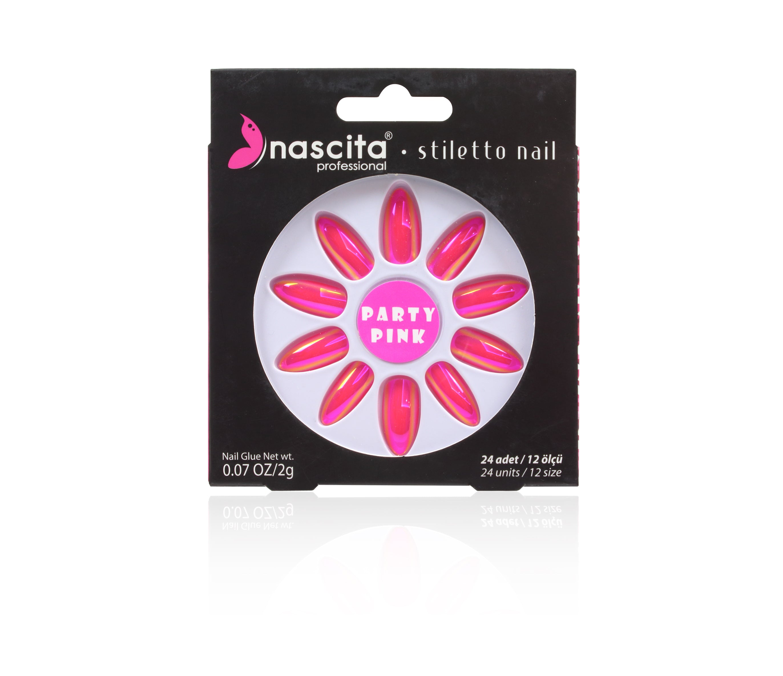 Nascita Stiletto Takma Tırnak 24'Lü Set NASNAILX0023