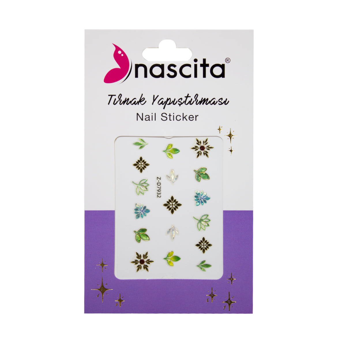 Nascita Tırnak Üstü Sticker NASSTICKER0049