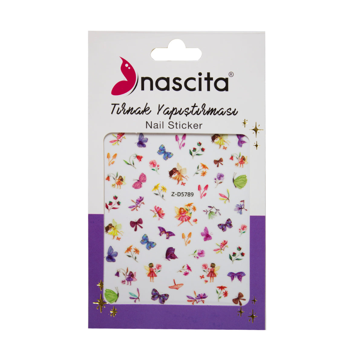 Nascita Tırnak Üstü Sticker NASSTICKER0050