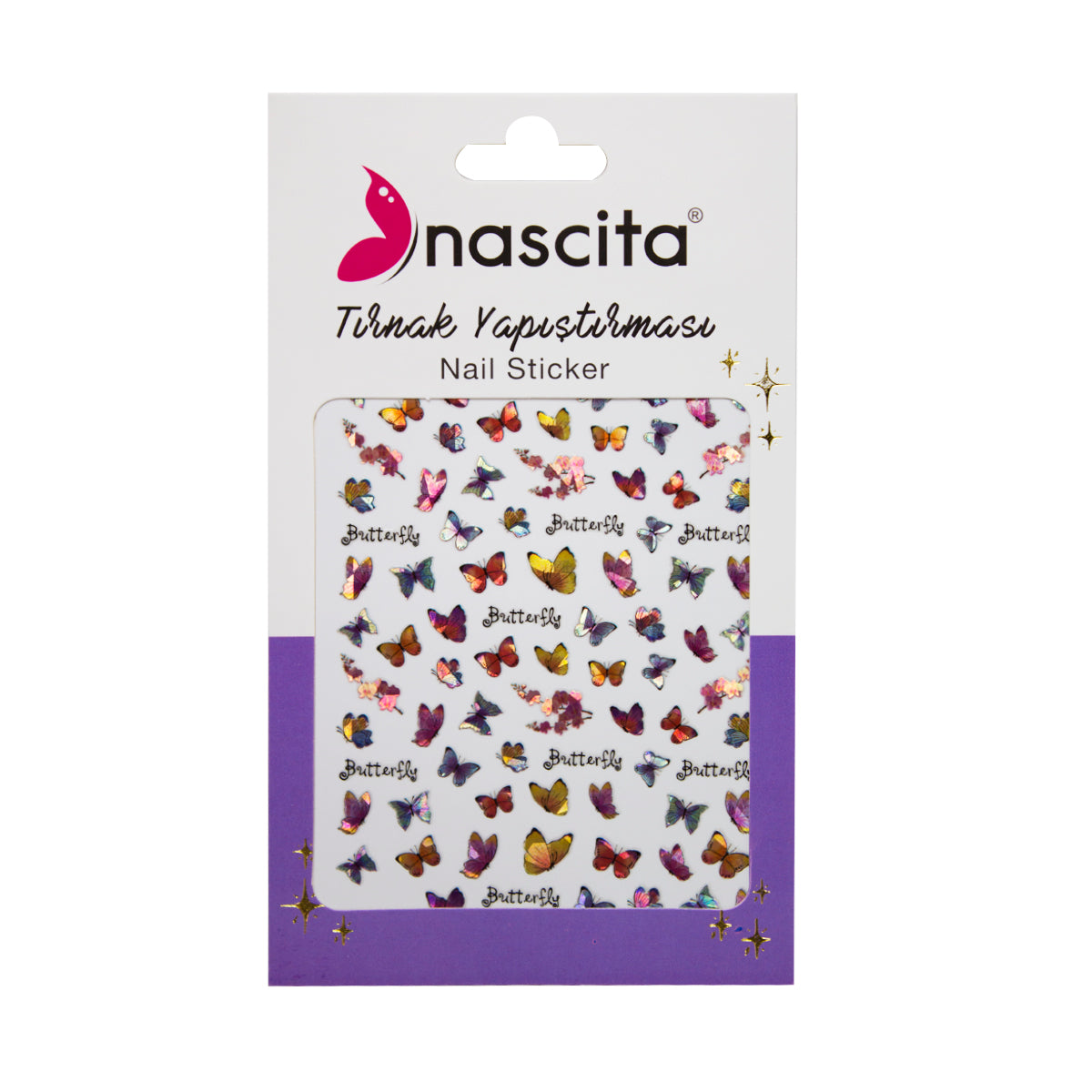 Nascita Tırnak Üstü Sticker NASSTICKER0051