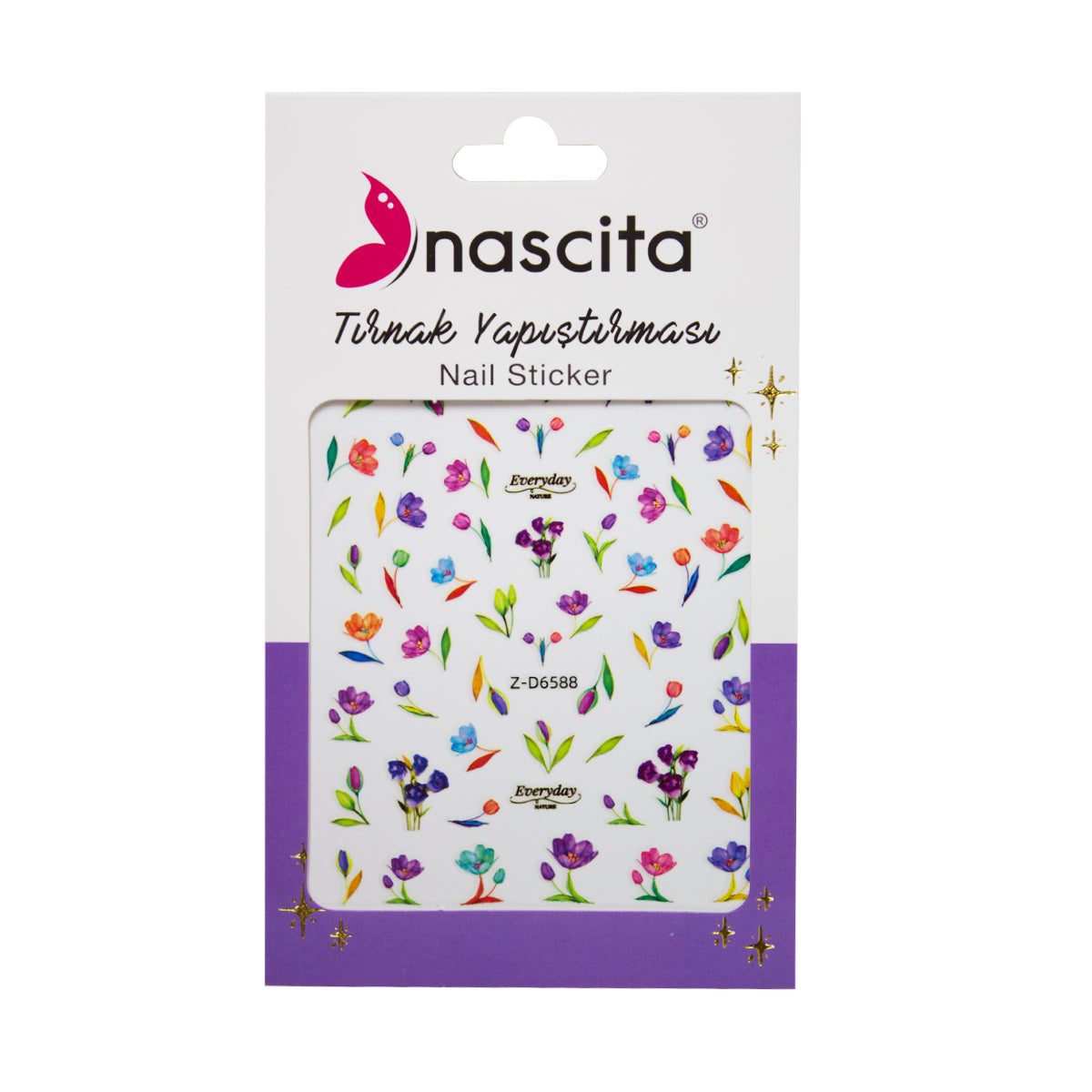 Nascita Tırnak Üstü Sticker NASSTICKER0053