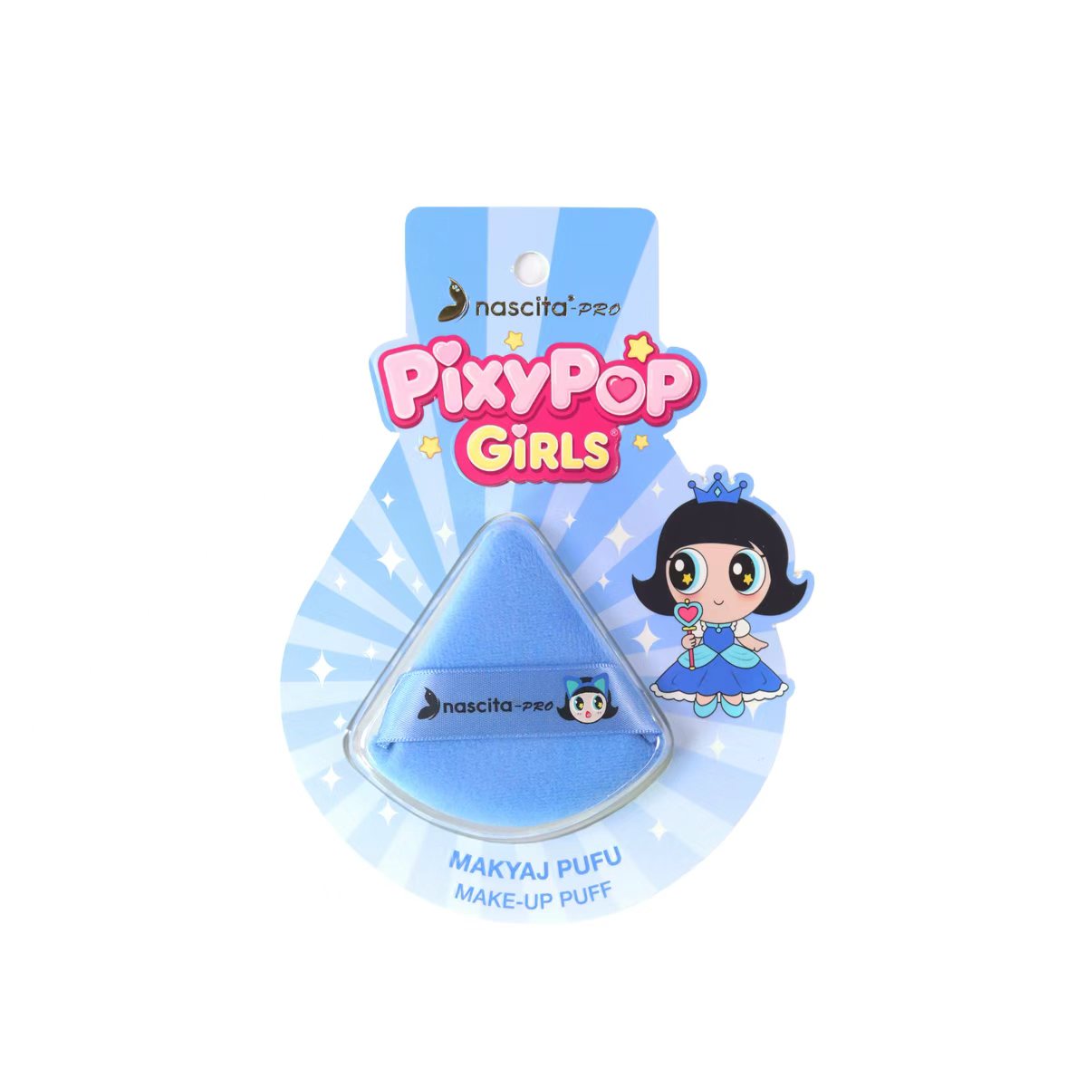 PixyPop Girls Kadife Makyaj Pufu/COCO