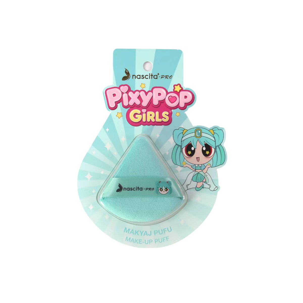 PixyPop Girls Kadife Makyaj Pufu/ZUZU