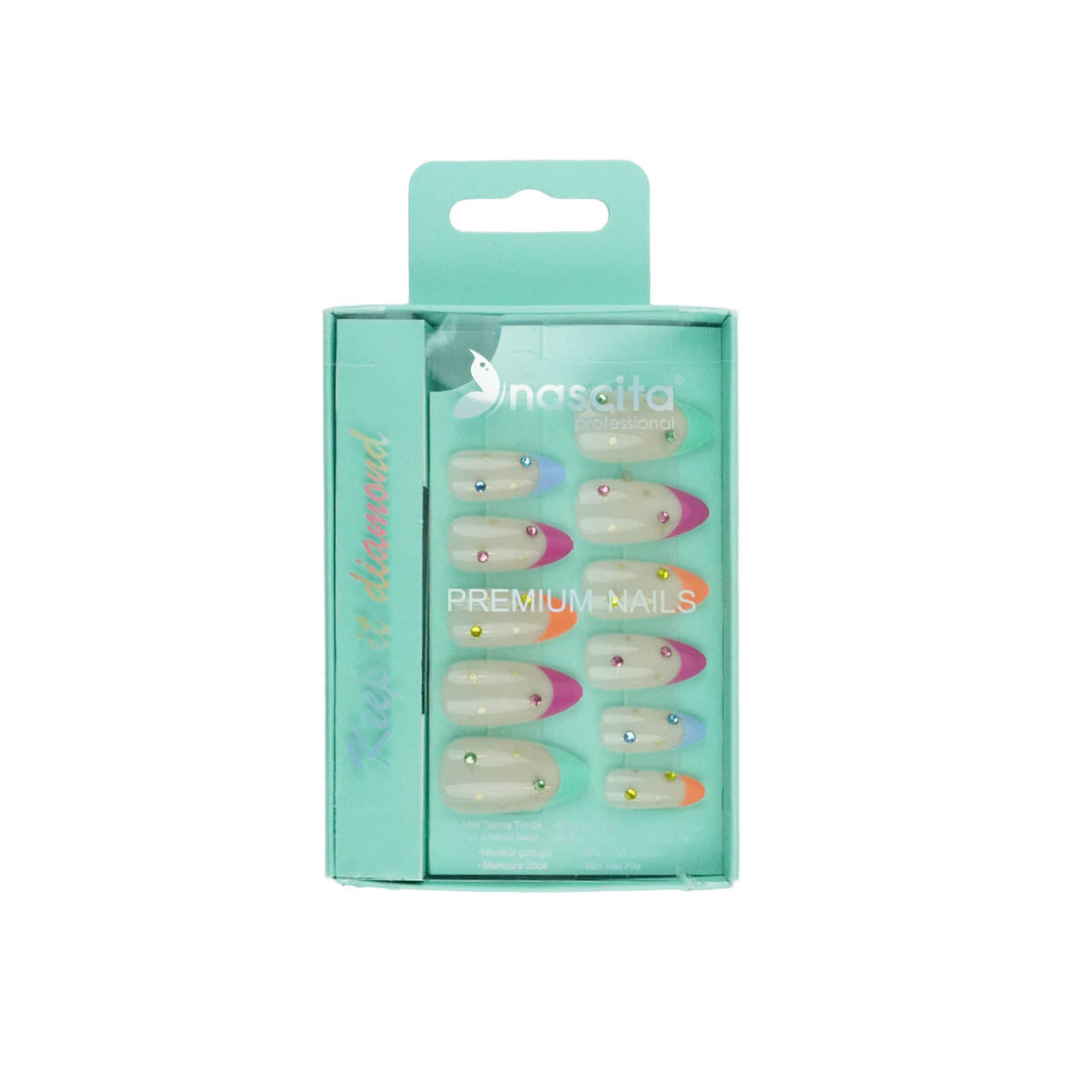 Nascita Premium Diamond Seri Takma Tırnak NASNAIL0291