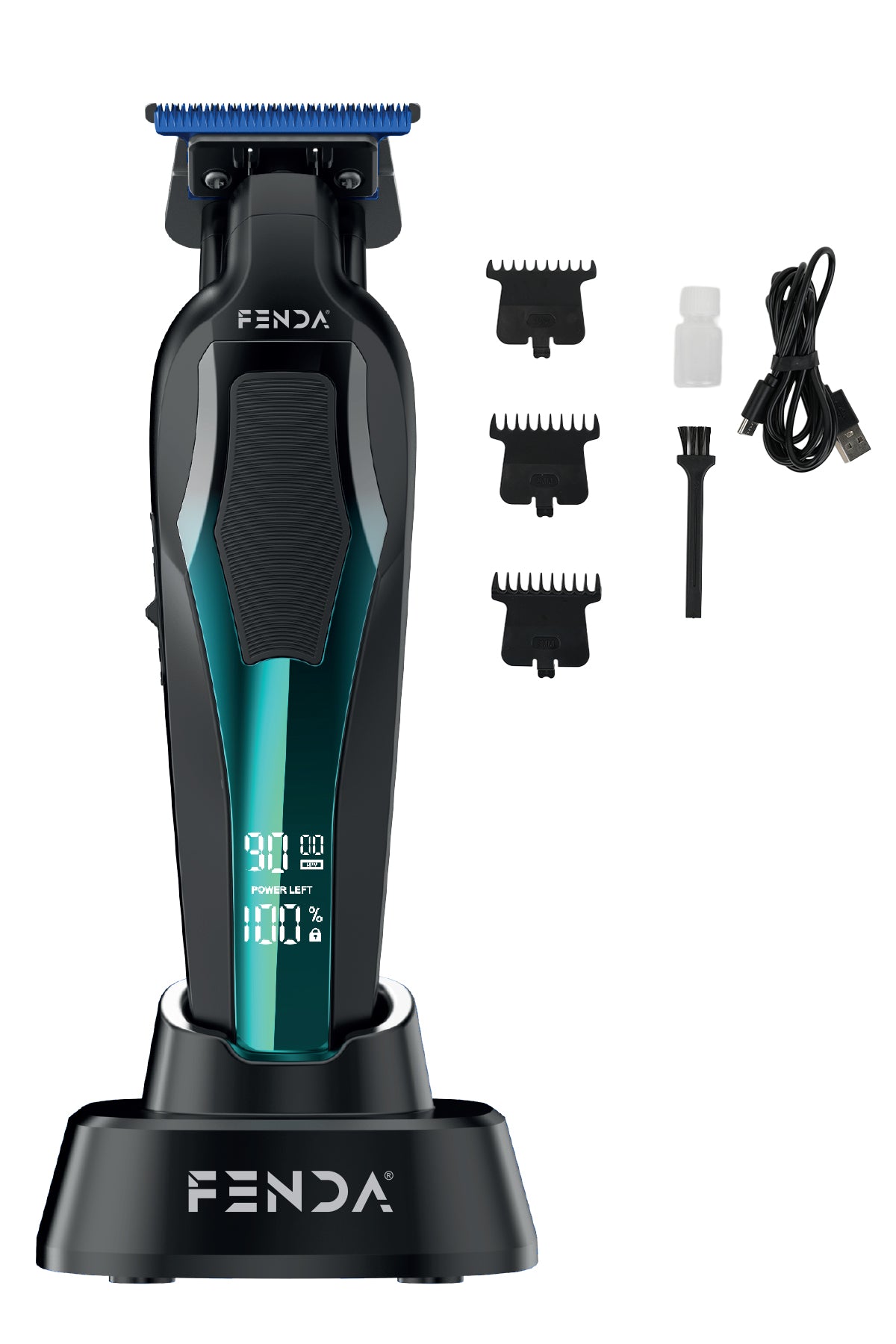 Fenda Profesyonel Saç ve Sakal Kesme Makinesi Yeşil FNDSKLKS0009GR