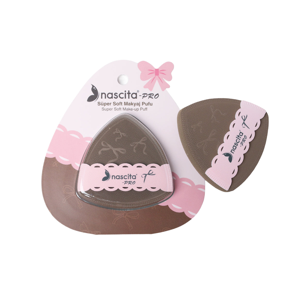 Nascita Super Soft Makyaj Pufu Yumuşak Dokulu Pudra ve Fondöten Pufu