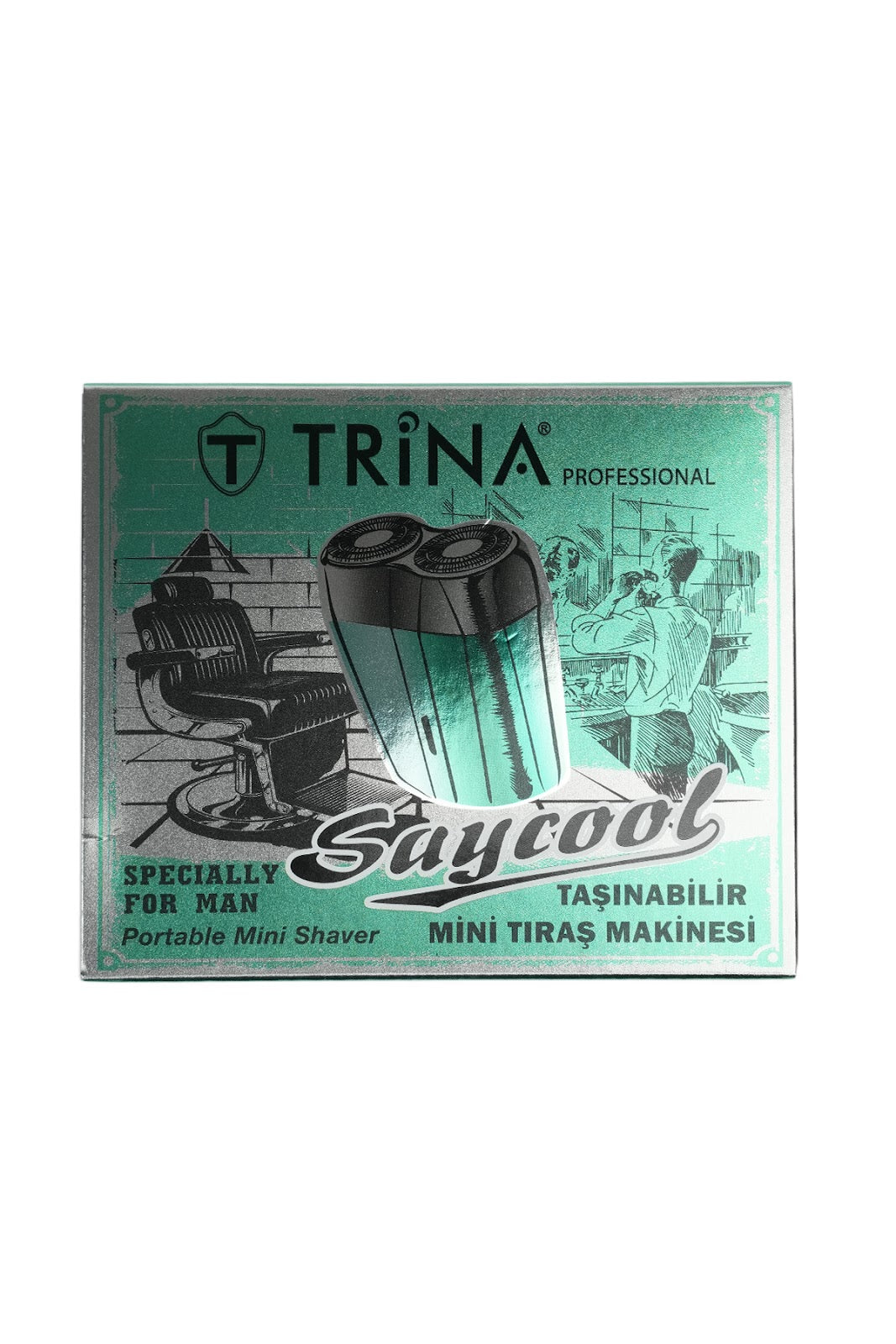 Taşınabilir Mini Tıraş Makinesi Gümüş TRNSKLKS0021SL
