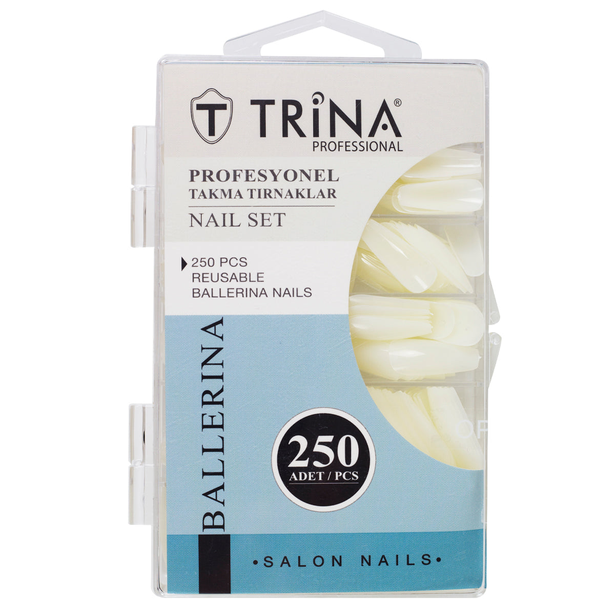 Trina Ballerina Takma Tırnak 250'li Kutulu TRNNAIL0011
