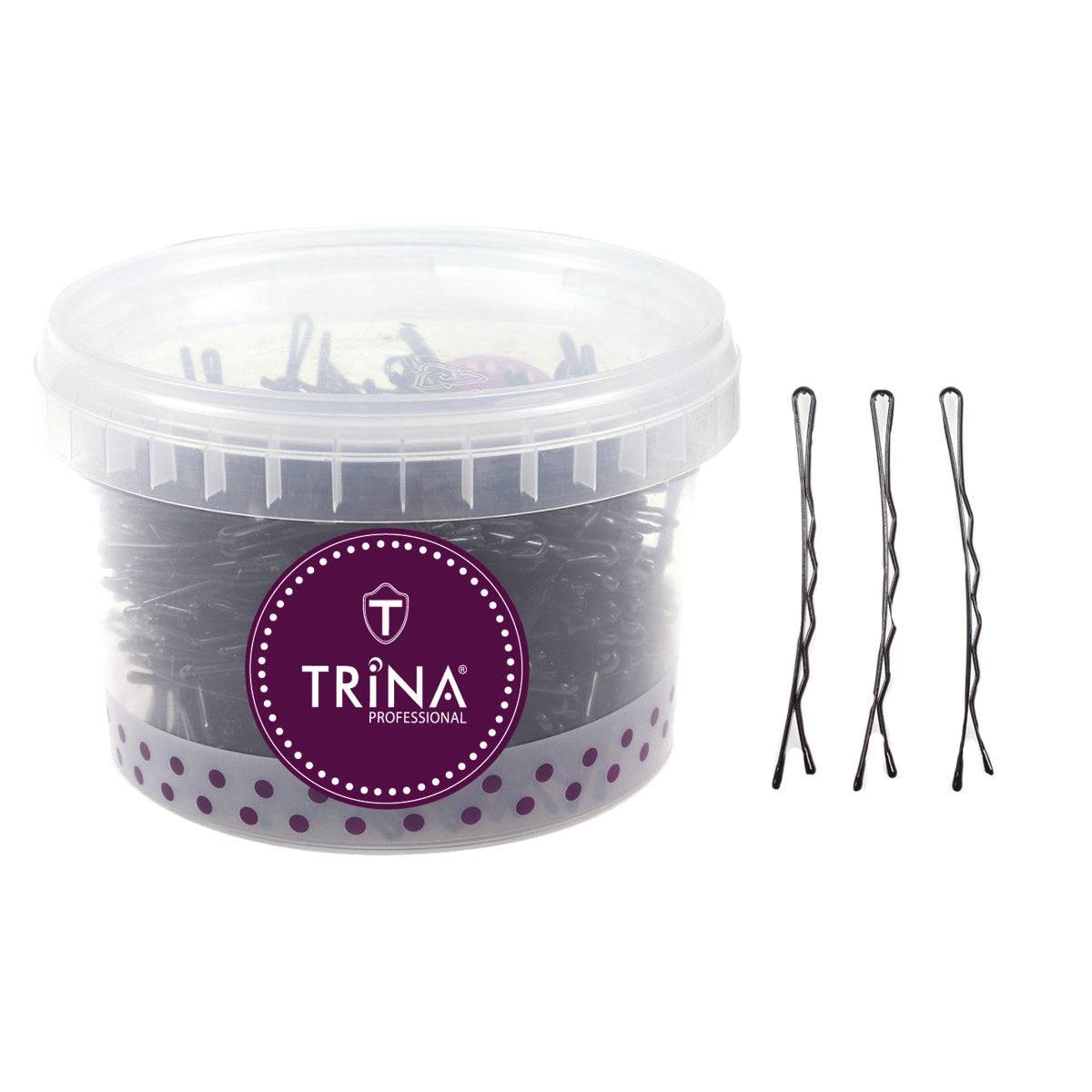 Trina Topuzlu Tel Toka Siyah 7 cm 500 g TRNSACAK0203